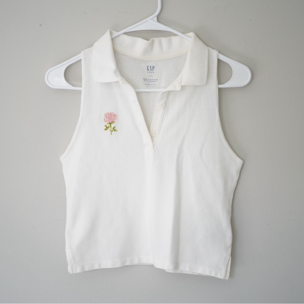 Embroidered 100% Organic Cotton Polo Shirt
